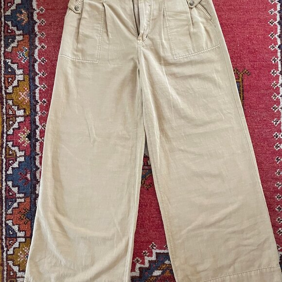 Anthropologie Soft Pilcro Relaxed Utility Pants - Picture 4 of 4